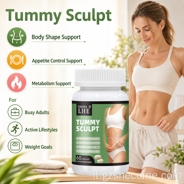 Shecome Tummy Sculpt Capsule per la gestione del peso